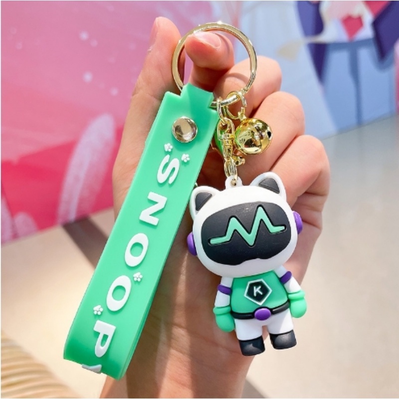 Móc Khóa Hình Mèo Hoạt Hình Dễ Thương Sáng Tạo