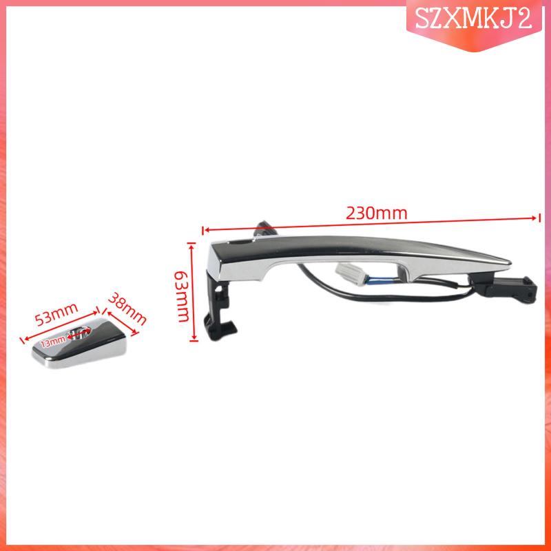 Tay Nắm Cửa Bên Ngoài Bằng Chrome 80640 9N00A Hiệu Suất Cao Cho Xe Hơi