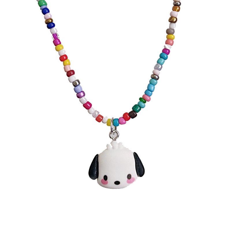 SANRIO Vòng cổ Mặt Hình Kuromi Cinnamoroll Melody Pochacco H0250
