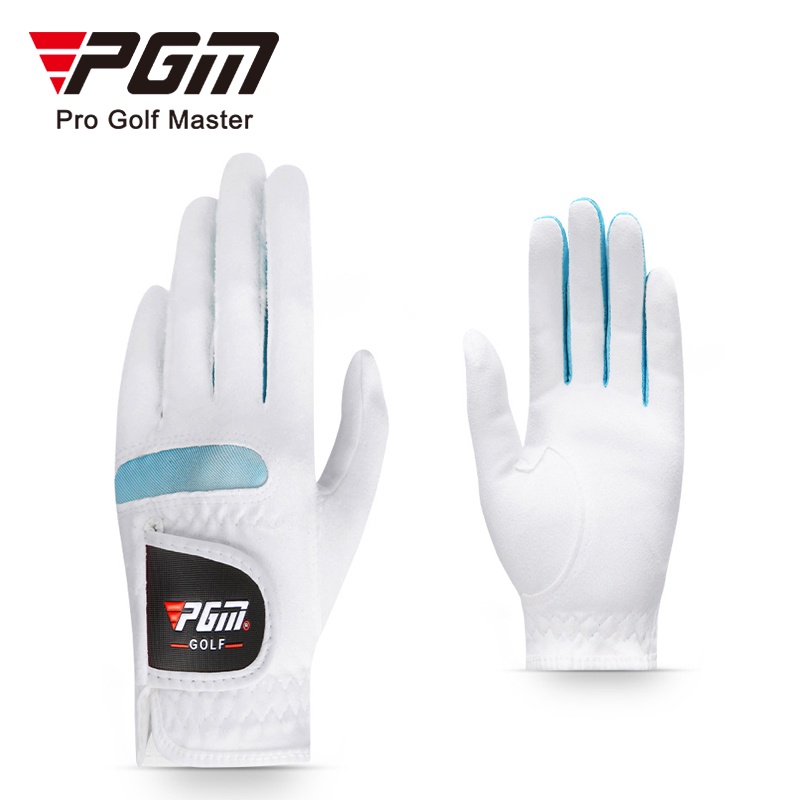 Găng Tay Đánh Golf PGM Bằng Sợi Microfiber Mềm Thoáng Khí Chống Nắng Chống Trượt Thoáng Khí Cho Nữ
