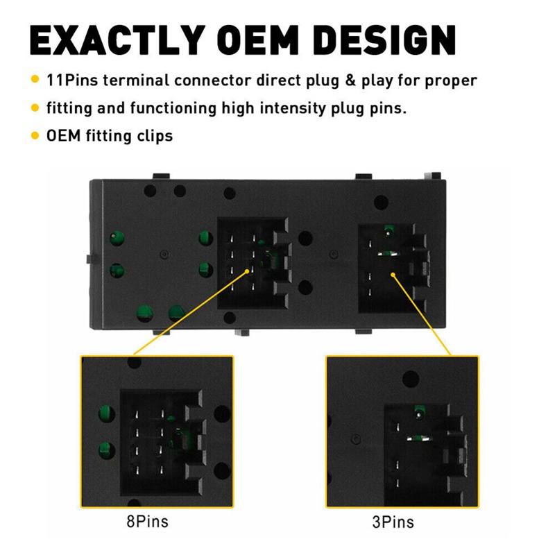 Công Tắc Điều Khiển Cửa Sổ 5L1Z-14529-AA 5L1Z14529AA for 2004-2008 Ford F-150