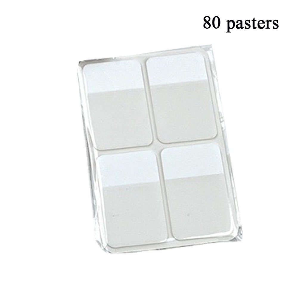 Set 80 / 160 Miếng Dán Đánh Dấu Trong Suốt Tự Dính Tiện Dụng