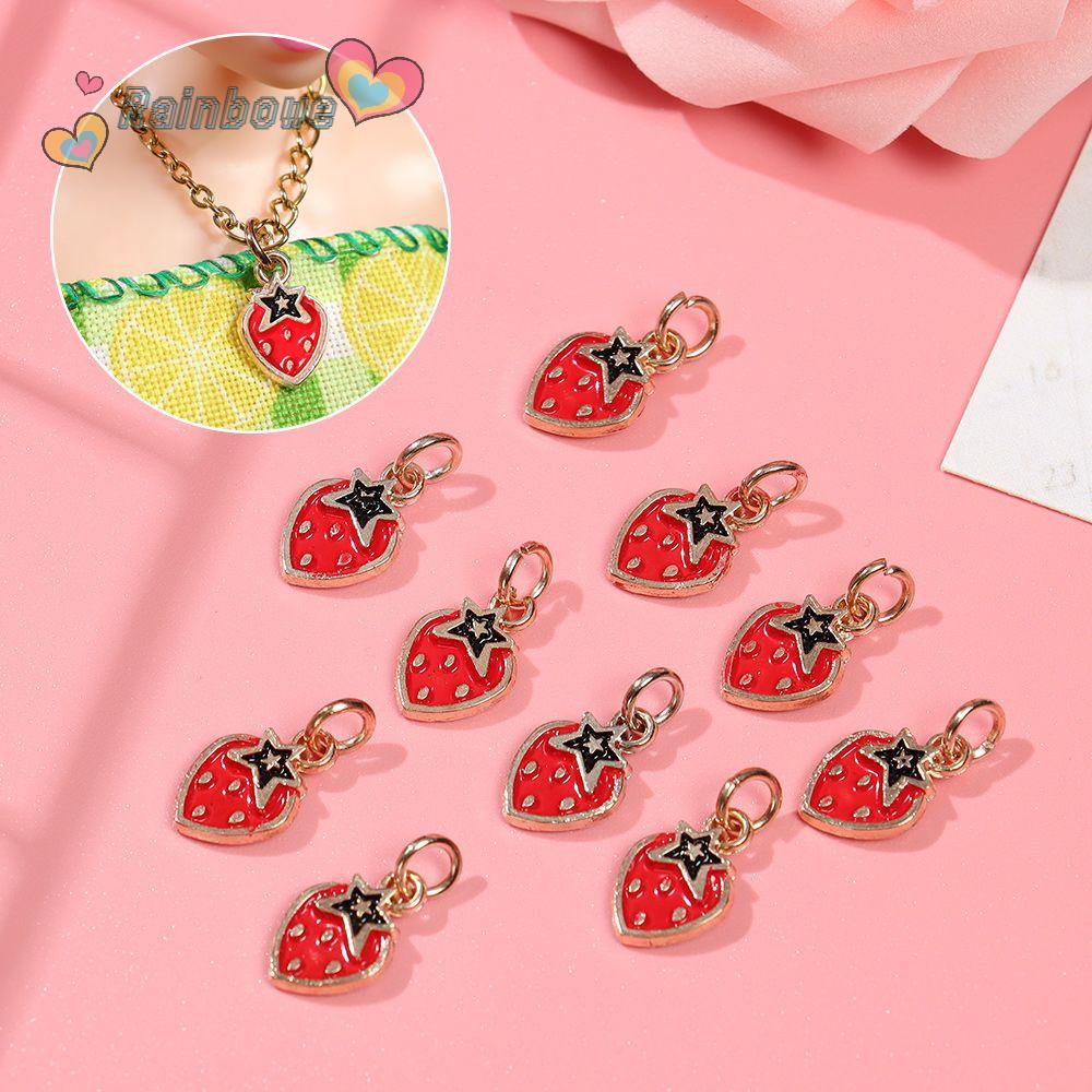 RAINBOW Bộ 10 Nút Mini Trang Trí Giày, Túi Xách