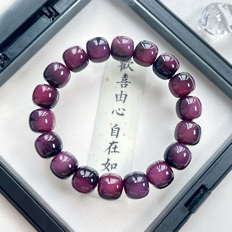 Vòng Tay Chuỗi Hạt Bồ Đề Màu Trắng Mềm Mại Dành Cho Học Sinh Nữ