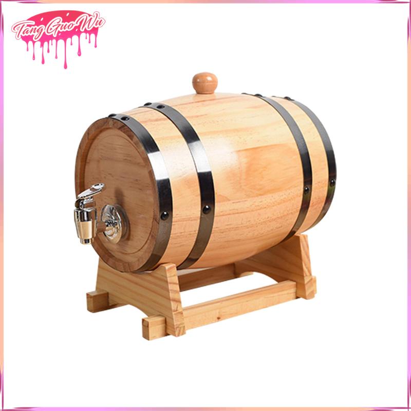 Thùng Gỗ Đựng Bia Dung Tích Lớn 1L / 1.5L / 3L