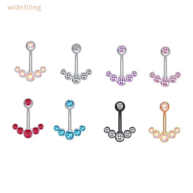 1 Khuyên Rốn Đính Đá Lấp Lánh Trang Sức Múa Belly Dance Cho Nữ