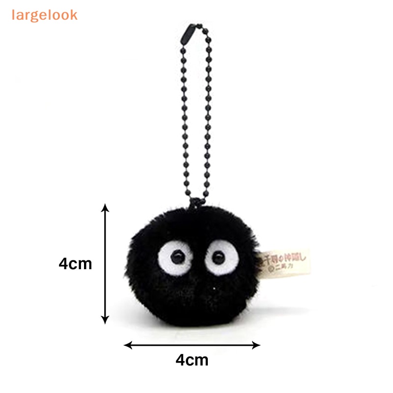 [Biglook] Móc Khóa Hình Búp Bê Hoạt Hình Spirited Away Nhồi Bông Mềm Mại Dễ Thương Trang Sức Đi Học