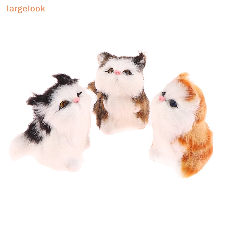 1 Chú Mèo Nhồi Bông Mềm Mại Đáng Yêu Dành Cho Bé Gái