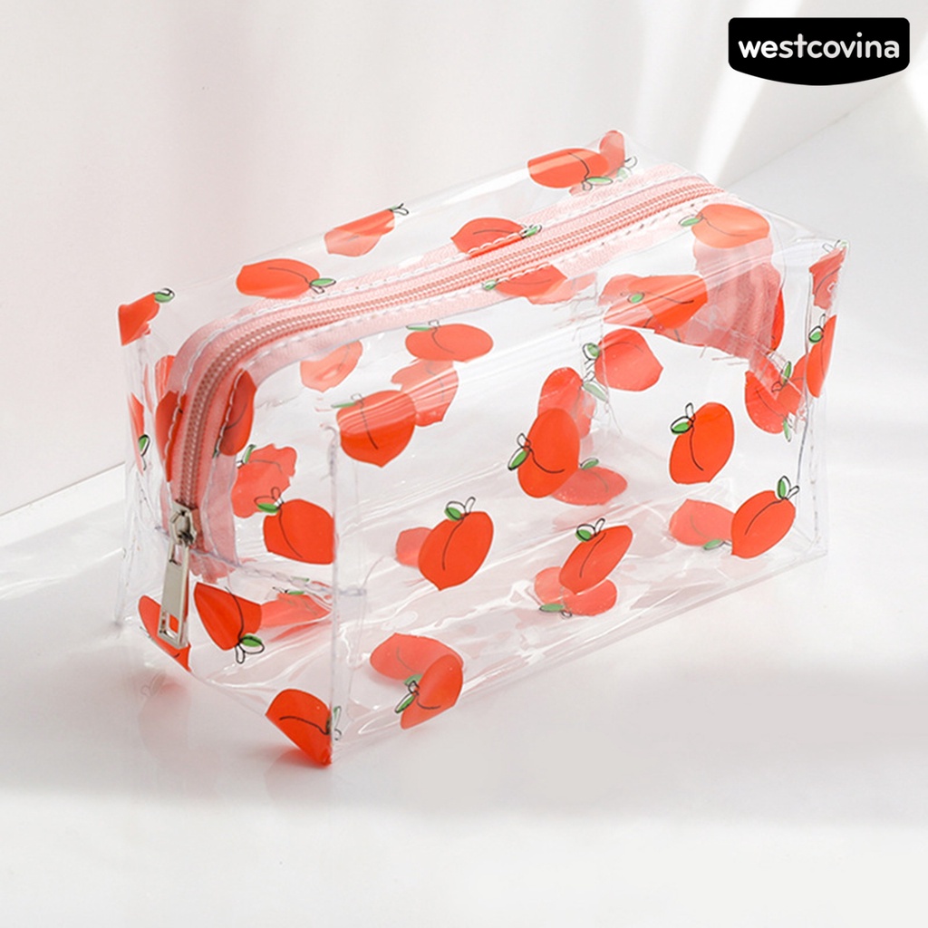 [WSTN] [WSTN]✎Túi Đựng Bút Bằng PVC Chống Nước Sức Chứa Lớn In Họa Tiết Dễ Thương Đa Ứng Dụng