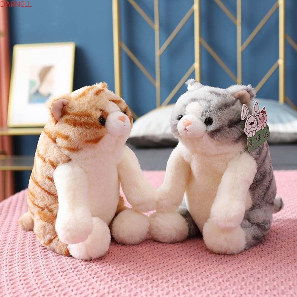 DARNELL Mèo Nhồi Bông Mềm Mại Trang Trí Nhà Cửa