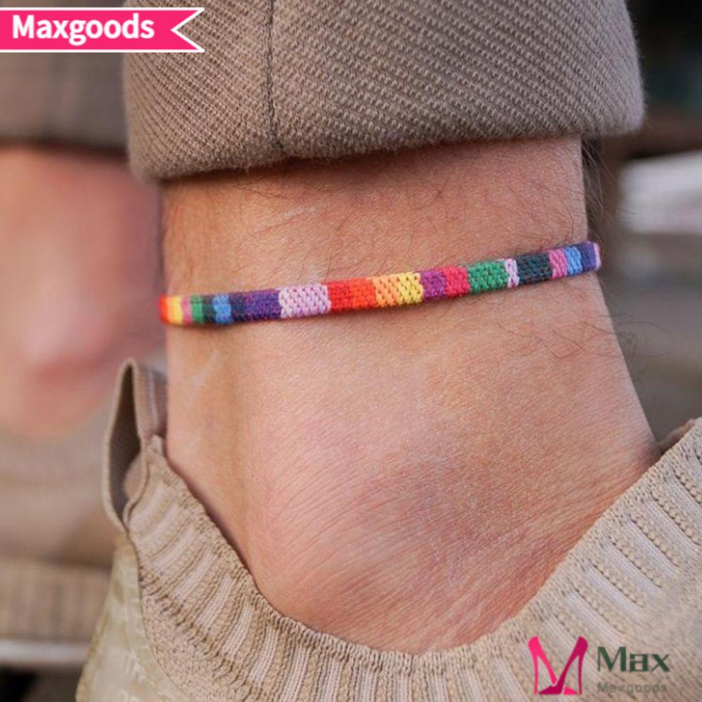 Vòng Đeo Tay Cầu Vồng Phong Cách Bohemian Dành Cho Nữ