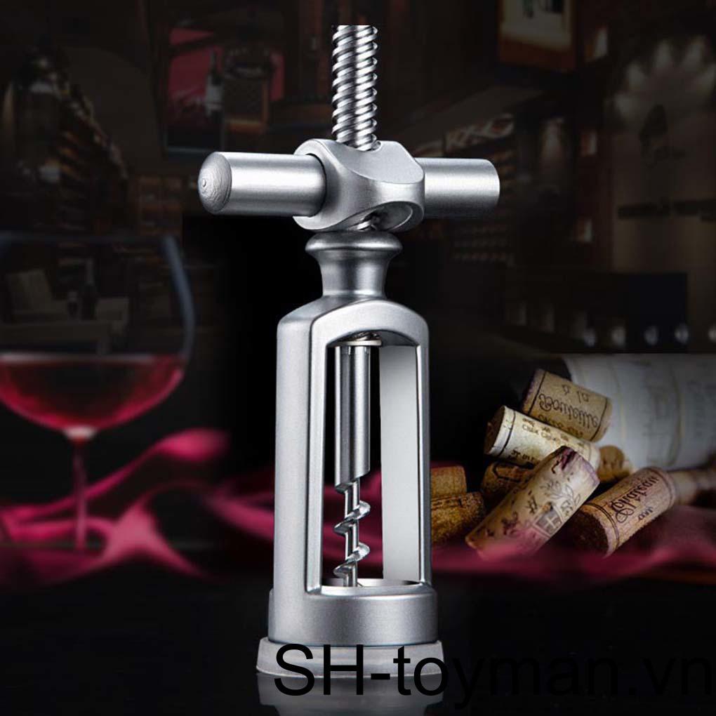 Dụng Cụ Mở Nút Chai Rượu Vang Bằng Hợp Kim Kẽm Tiện Dụng