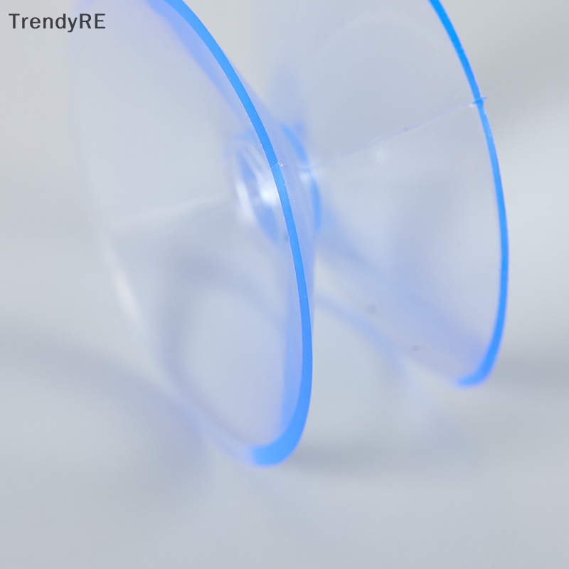 Bộ 10 Miếng Đệm Hai Mặt Bằng Pvc Trong Suốt Có Giác Hút Chân Không Chống Trượt