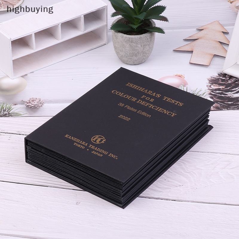 Sách Kiểm Tra Chất Lượng Cao Ishihara 38 Trang Độc Đáo Mới