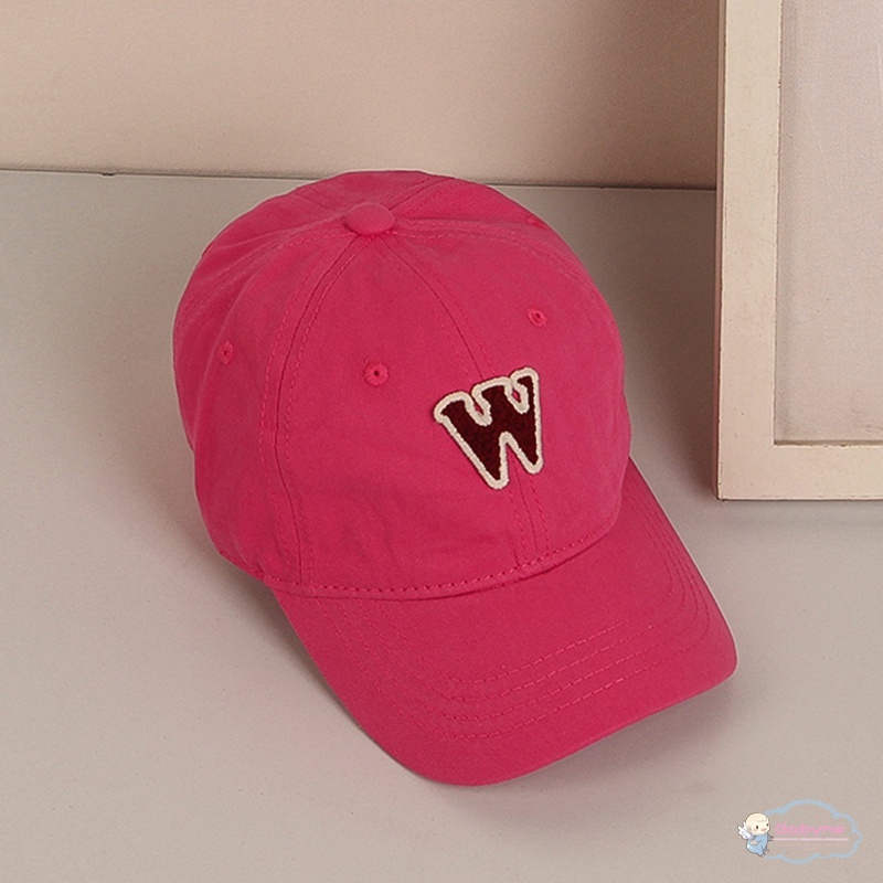 Mũ Lưỡi Trai Thêu Chữ Bằng Vải Cotton Cho Bé