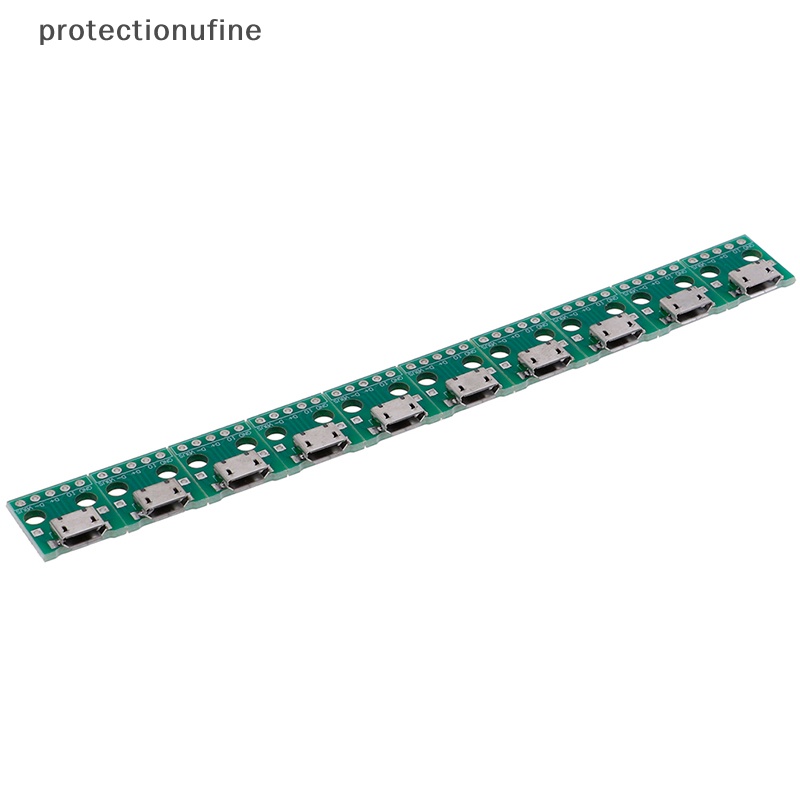 Set 10 Bảng Mạch Chuyển Đổi Cổng MICRO USB Sang DIP 5Pin PCB Chuyên Dụng