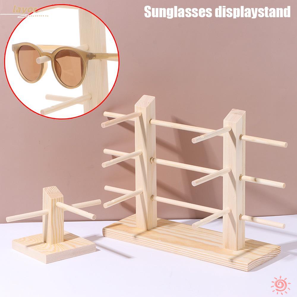LAY Giá Đỡ Trưng Bày Mắt Kính Bằng Gỗ Nhiều Tầng Sắp Xếp Gọn Gàng Cho