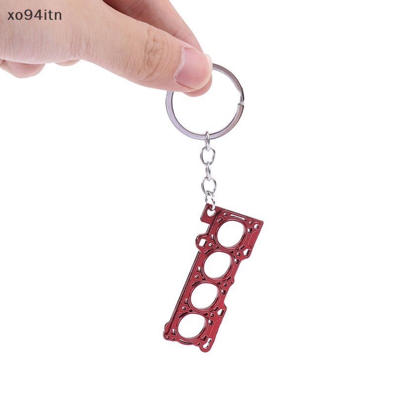 Móc Khóa Mô Hình Đầu Trụ Điều Chỉnh Động Cơ Xe Hơi F1 Racing Fan n DIY