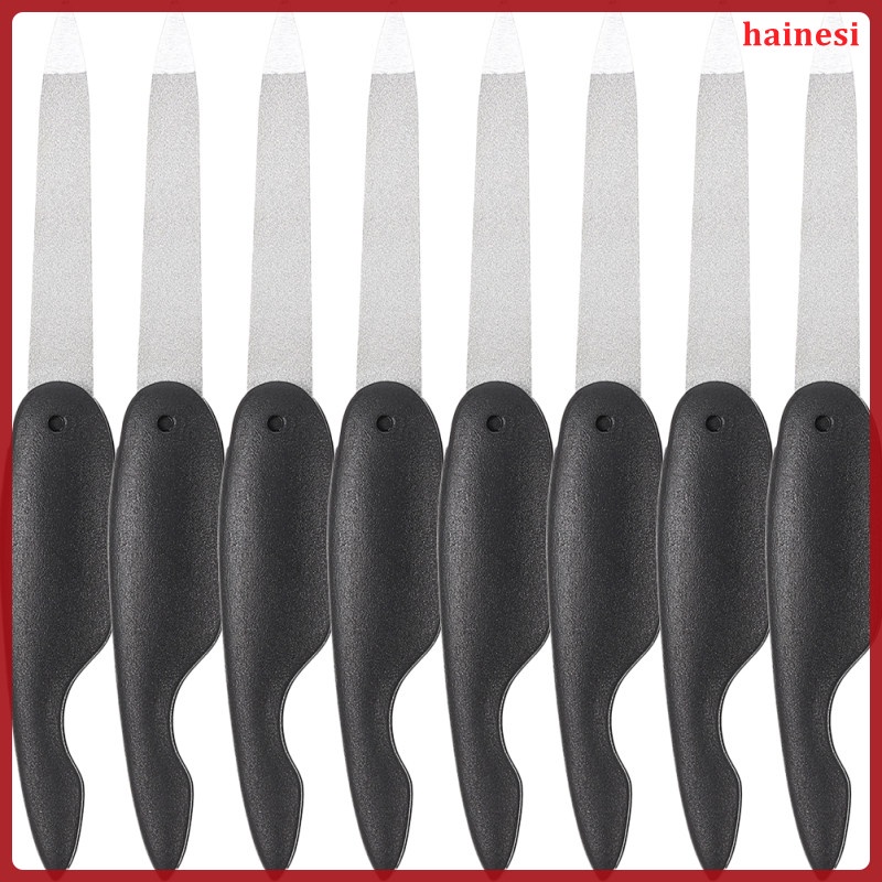 Set 8 Dụng Cụ Dũa Móng Tay Bằng Thép Không Gỉ Tiện Lợi Du Lịch Miss hainesi.vn