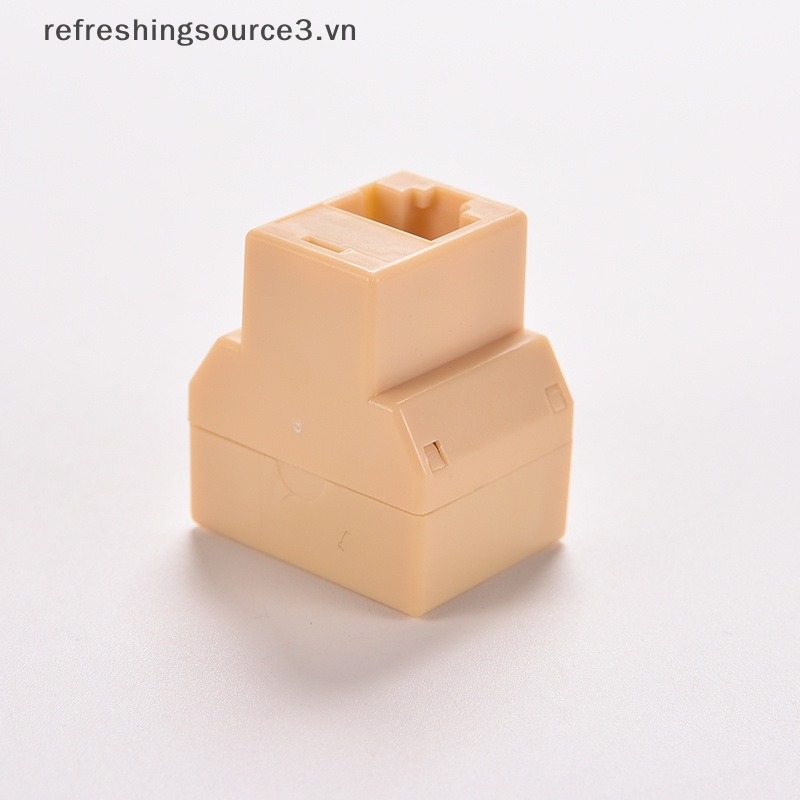Bộ 2 Đầu Nối Chia Cổng Mạng LAN 1 Sang 2 DZ517 RJ45 6 Chuyên Dụng