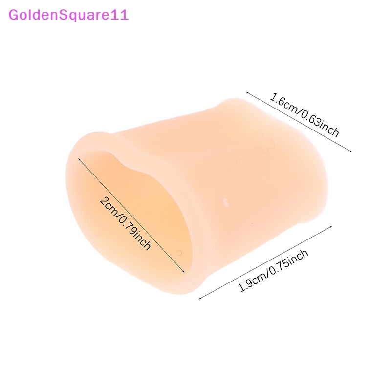 1 Cặp Ống Gel Silicon Bảo Vệ Ngón Chân Cái