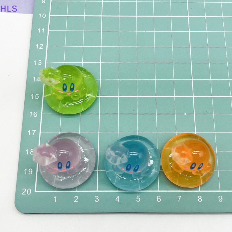 Set 2 Phụ Kiện Trang Trí Điện Thoại Kiểu Dáng Hoạt Hình 3D Phát Sáng Độc Đáo