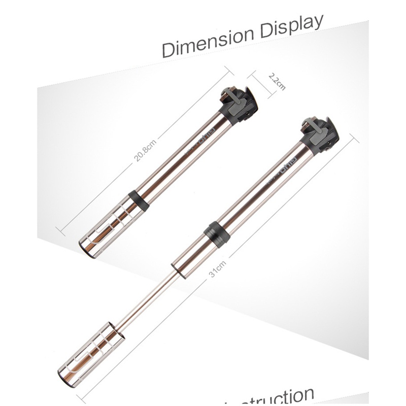 Bơm Xe Đạp Mini GIYO GM-49L MTB