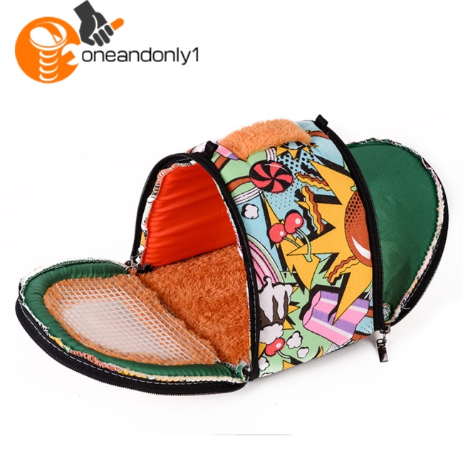 Tổ Cho Chuột Hamster / Sóc / Nhím / Heo Ra Ngoài Kèm Ba Lô Tiện Dụng