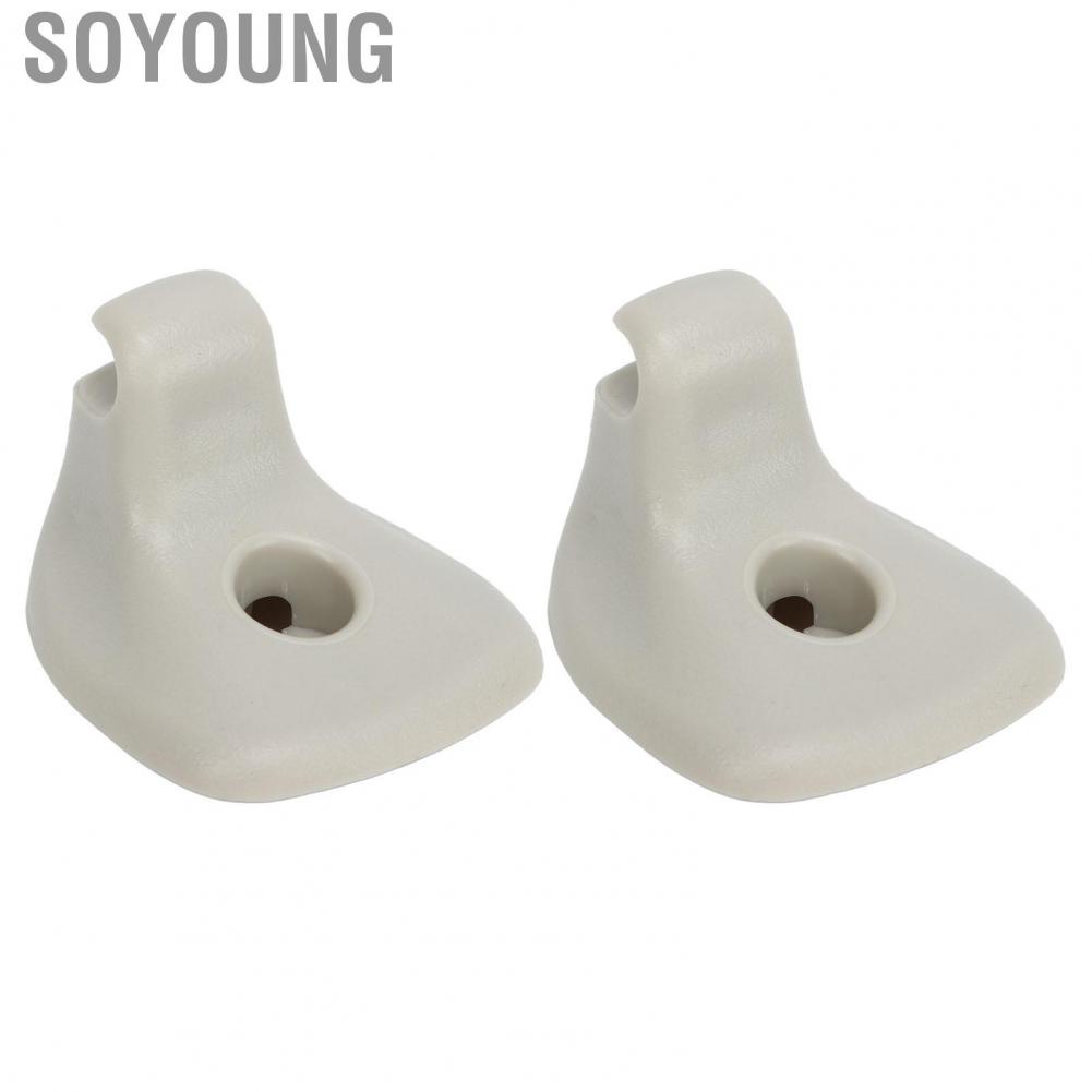 Soyoung Sun Visor Retainer  Fashionable Appearance Easy Install Stable Sturdy 1 Pair Exquisite Workmanship for