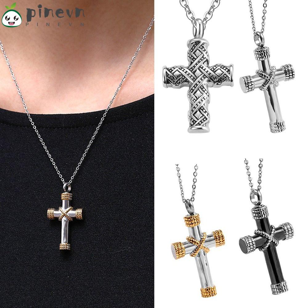 PINEVN Vòng cổ Inox Hình Lọ Điều Ước Thời Trang