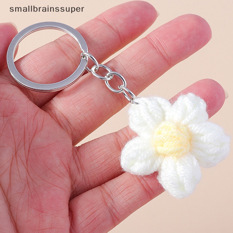 Móc Khóa Hình Bông Hoa Bằng Len Nhân Tạo Thời Trang Dành Cho Nữ SBS