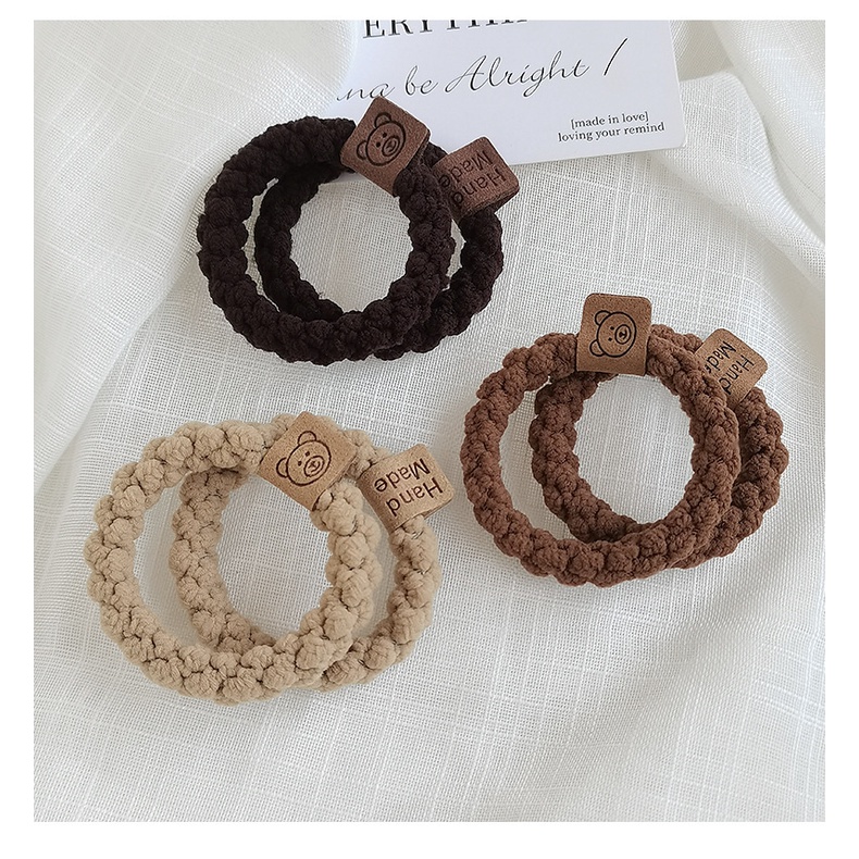 Băng đô cao su co giãn gấu bông dễ thương ~ Kết bạn ~ Các quý cô có thể kết hợp