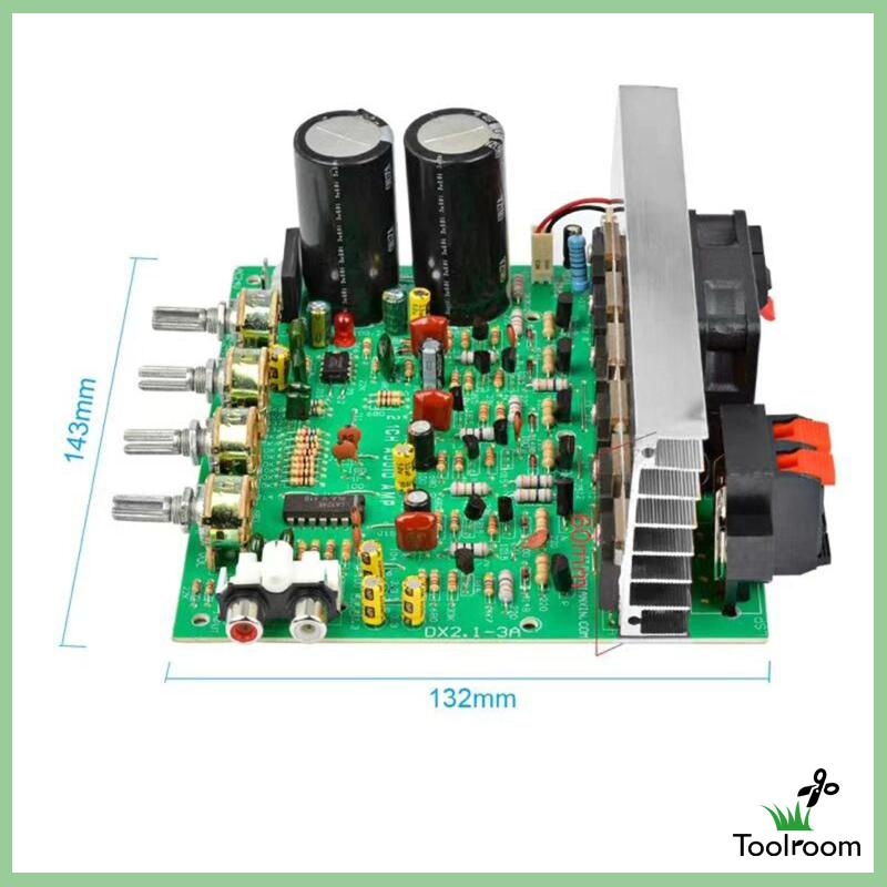 Bảng Mạch Khuếch Đại Âm Thanh HIFI 200W 2.1Channel Chất Lượng Cao