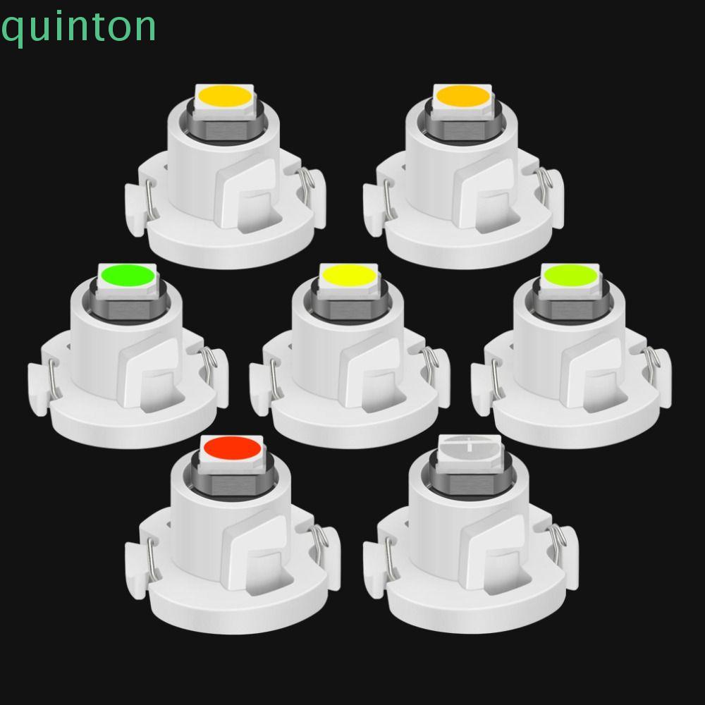 QUINTON Set 10 Đèn Led 3030 SMD Siêu Sáng Bằng Nhựa Gắn Bảng Điều Khiển Dành Cho Ô Tô