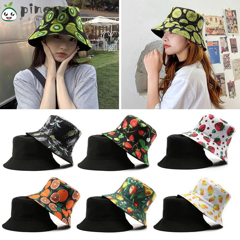 PINEVN Mũ Tai Bèo Hai Mặt Chống Nắng Thời Trang Cho Cặp Đôi