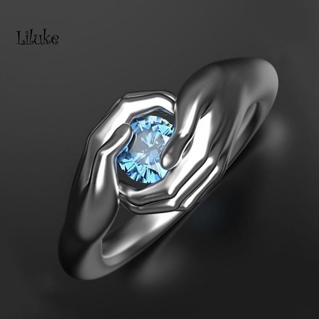 Nhẫn Hợp Kim Đính Đá Thời Trang Dành Cho Nữ