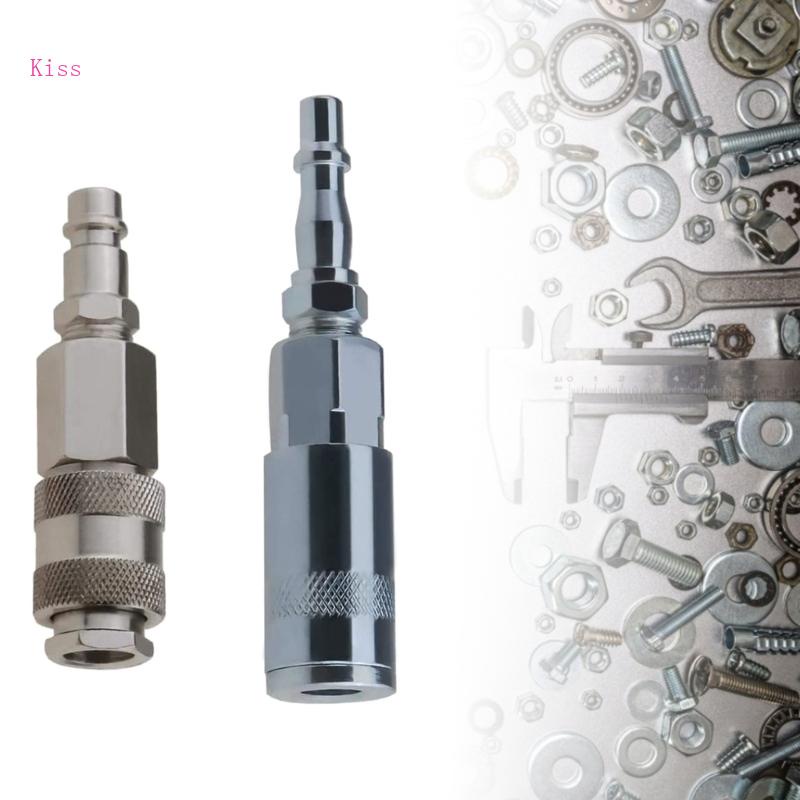 Set 2 Đầu Nối Chuyển Đổi Khí Châu Âu 1 4Inch BSP- Eu Sang Female Chuyên Dụng