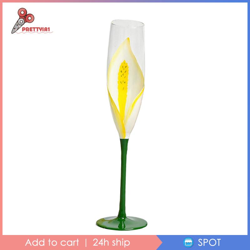 Ly Thủy Tinh Uống Rượu Champagne Thiết Kế Sáng Tạo