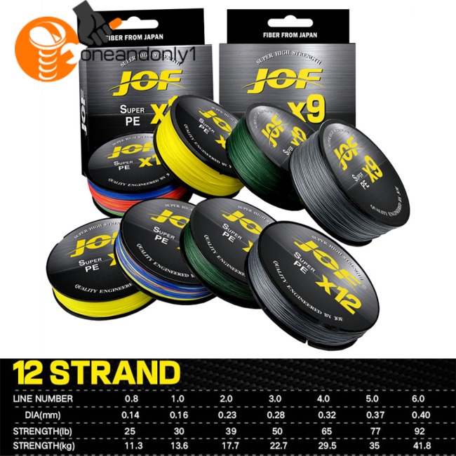 Cuộn Dây Câu Cá Bện 12 Sợi Pe 100m Siêu Chắc Chắn