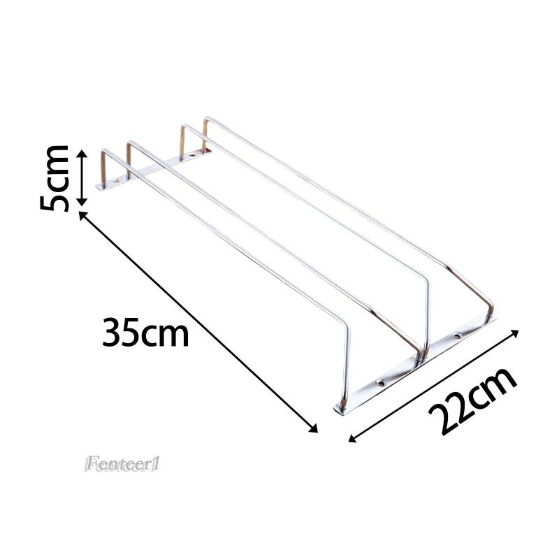 Giá Treo Kính Bằng Thép Không Gỉ Hai Hàng Cho Quán Bar / Nhà Bếp / Phòng Ăn / Phòng Ăn
