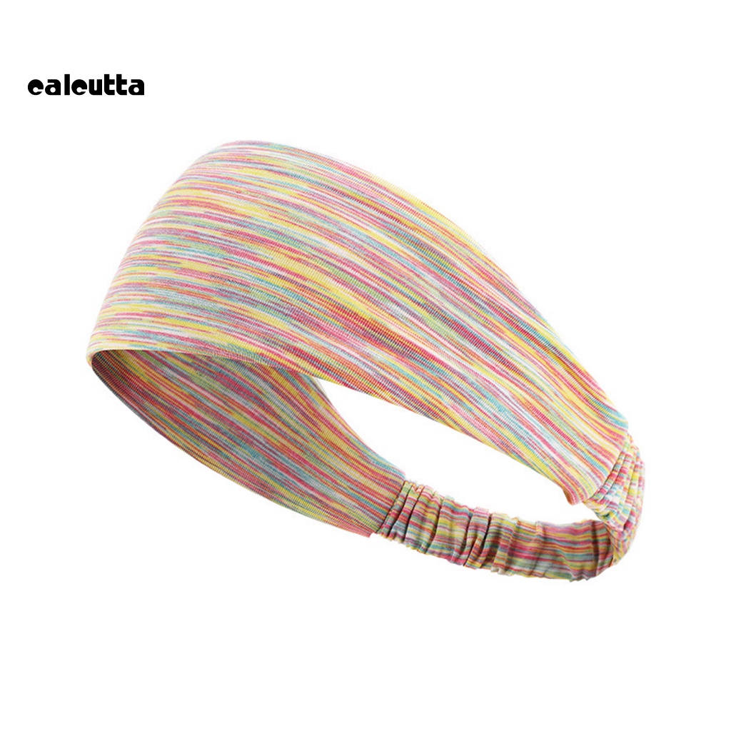 Băng Đô Thể Thao Bằng Lụa Mềm Co Giãn Thoáng Khí Thấm Hút Mồ Hôi Cho Nữ