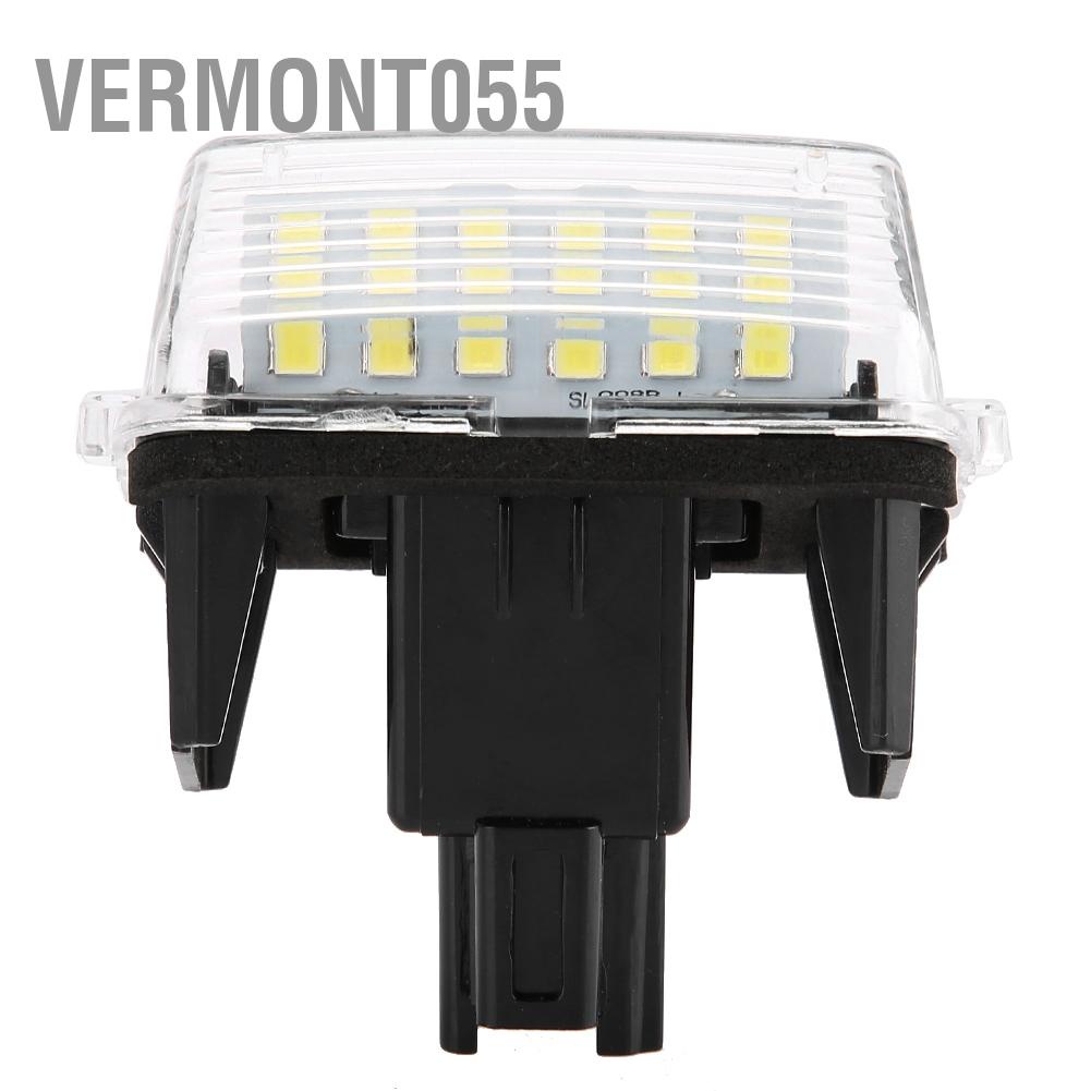 Vermont055 1 Cặp Đèn LED Biển Số Ánh Sáng Phù Hợp Cho Xe Toyota Corolla 2014