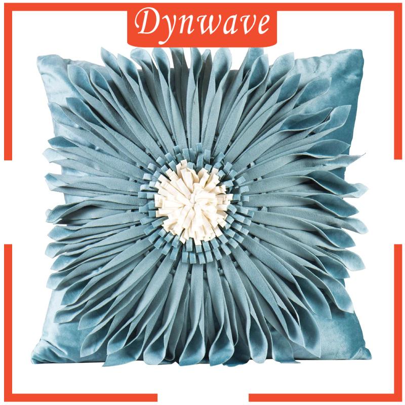 Vỏ Gối Tựa In Họa Tiết Hoa Handmade Kích Thước 18x18 Inch Dùng Trang Trí Nhà Cửa