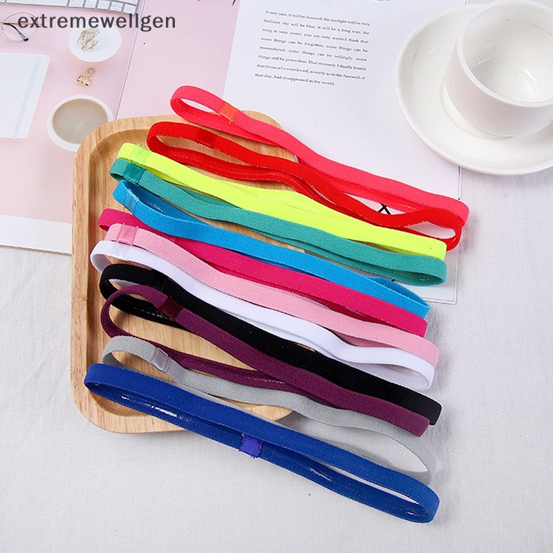 Bộ 5 Băng Đô Thể Thao Bằng Cao Su Co Giãn Chống Trượt Thấm Hút Mồ Hôi Màu Sắc Dành Cho Nam Và Nữ