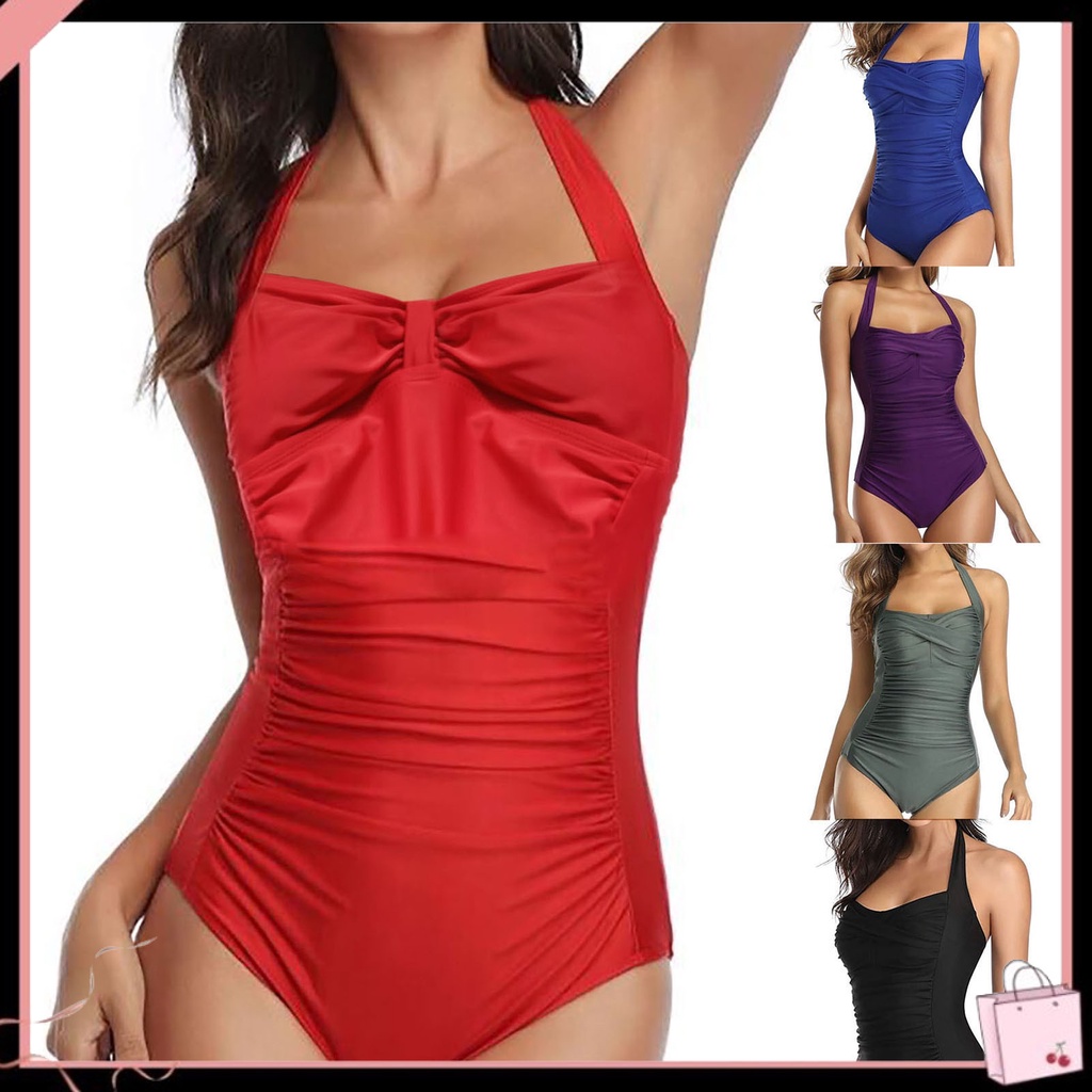 Bộ Đồ Bơi Một Mảnh Hở Lưng Nâng Ngực Gợi Cảm Cho Nữ