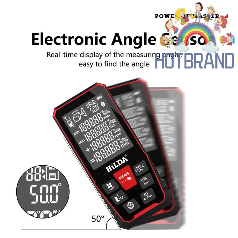Thước Đo Khoảng Cách Trong Nhà Có Màn Hình LCD