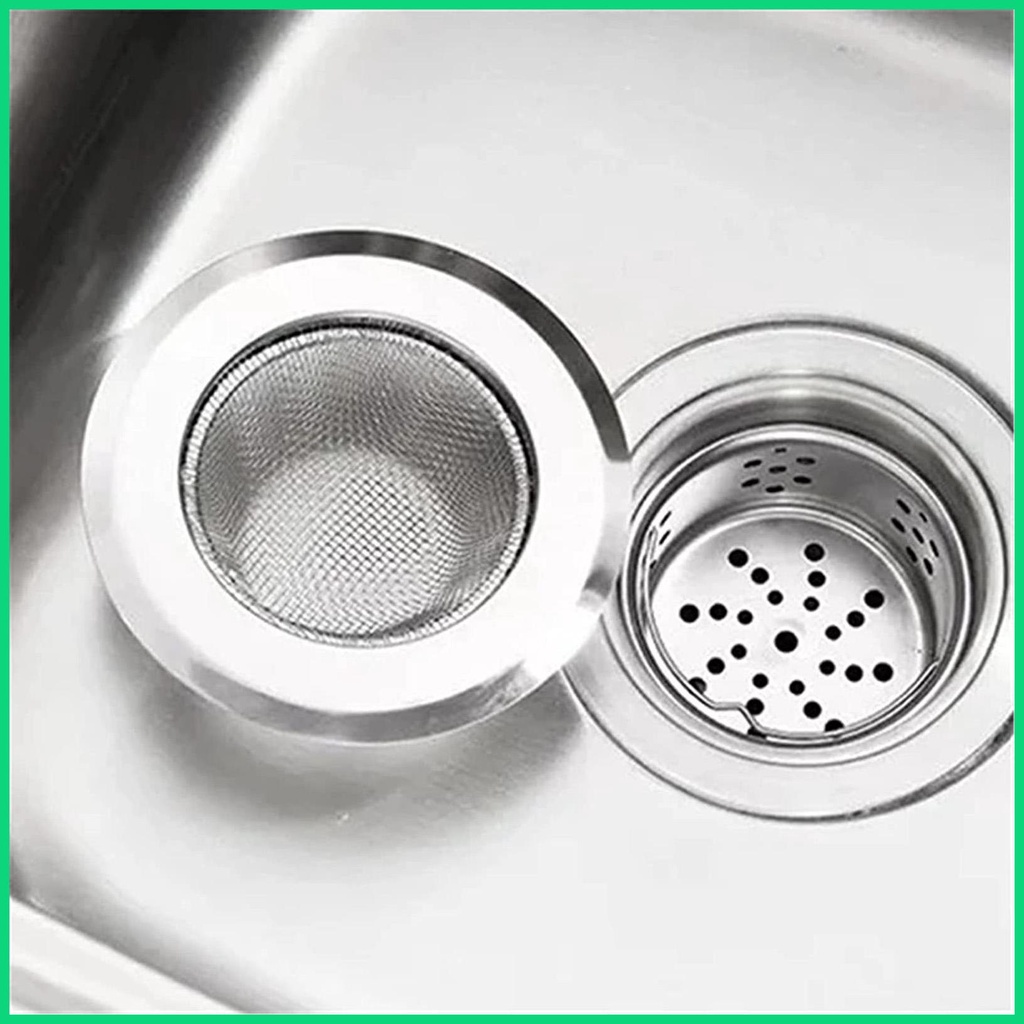 Dụng Cụ Lọc Rác Bồn Rửa Chén Bằng Thép Không Gỉ