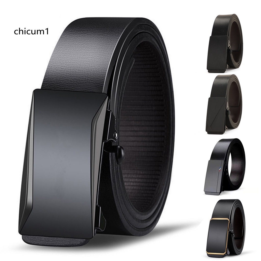 Thắt Lưng Giả Da Khóa Tự Động Đa Năng Dành Cho Nam