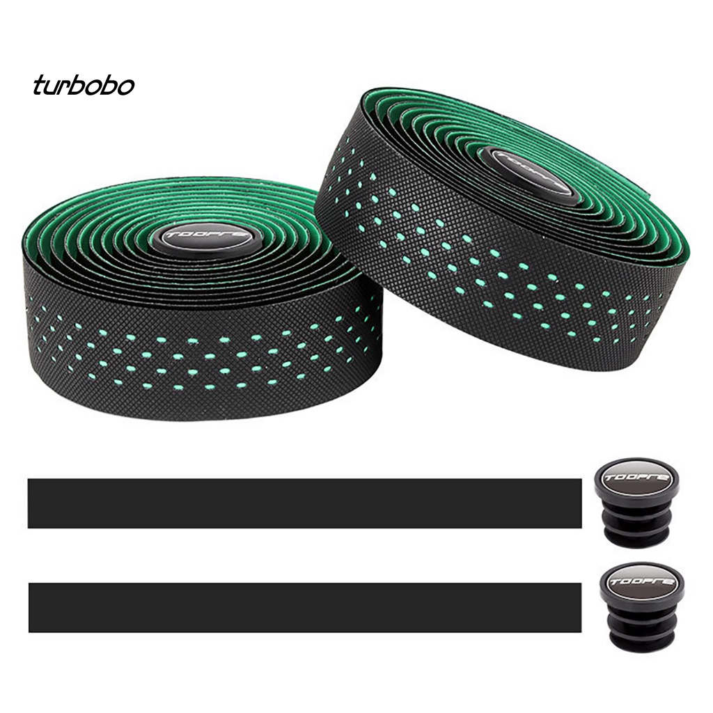 1 Bộ Băng Quấn Tay Lái Xe Đạp Bằng EVA Thiết Kế Lỗ Nhiều Màu Chống Trượt Tiện Dụng