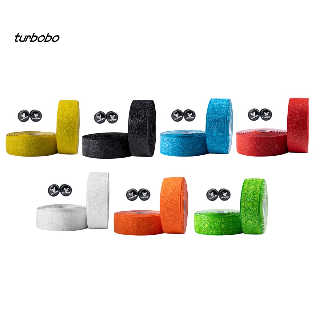 1 Cặp Băng Quấn Tay Lái Xe Đạp Thấm Hút Mồ Hôi Chống Mòn Chất Liệu Polyurethane